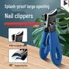 Острые утолщенные кусачки для ногтей с защитой от брызг для толстых ногтей и ногтей, пораженных онихомикозом