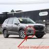 Для Subaru Forester   2024 Накладки на передние противотуманные фары Декоративные полоски на противотуманные фары переднего бампера Хромированные аксессуары для стайлинга автомобиля