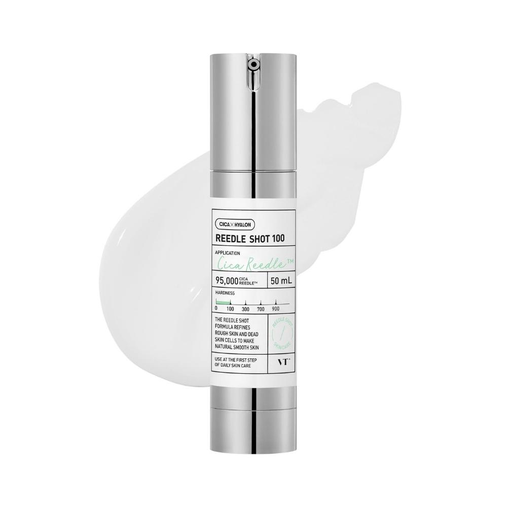 [VT COSMETICS] Reedle Shot 100 Essence + Cleanser (50ml + 80ml / 1.69 fl. oz + 2.70 fl. oz)
