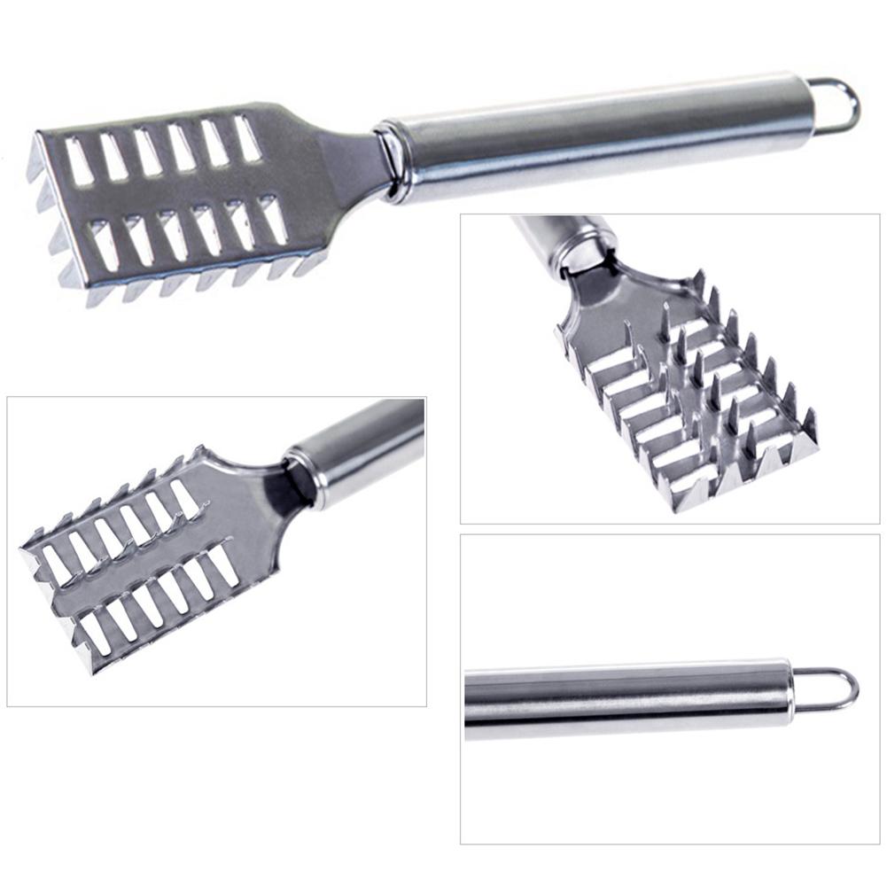 Stainless Steel Fast Cleaning Fish Scale Peeler Manual Scale Removal Brush Fish Scale Remover