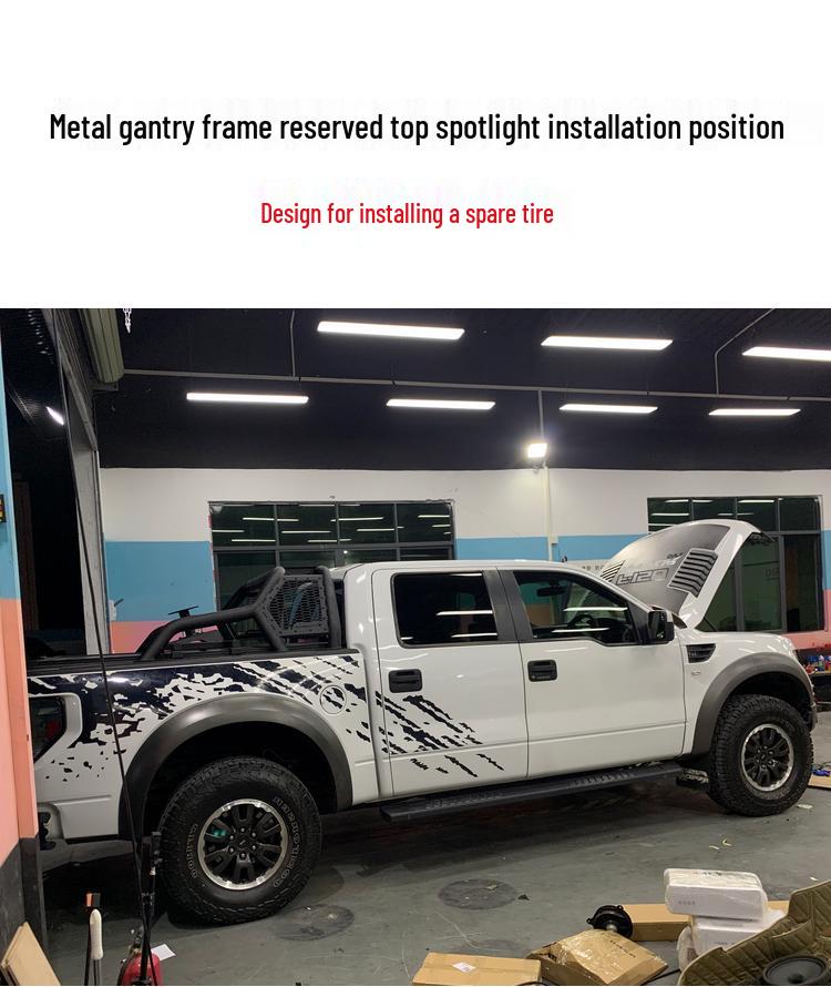 Багажник на задний борт и крышка кузова Tundra Raptor F150 RAM для модифицированных грузовиков