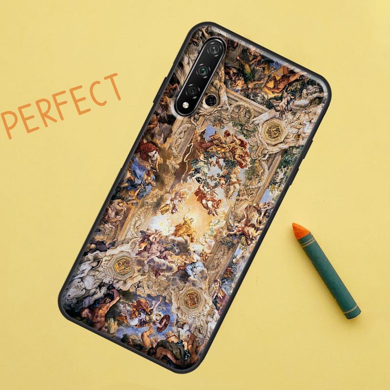 Michelangelo Art For Huawei Nova 5T 9 10 SE 7i 8i 11i 12i Y60 Y61 Y70 Y72 Y73 Y90 Y91 P20 P30 P40 Lite Case