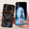 For Motorola Moto E22s 4G 6.5" Case Colorful Flower Cartoon Dragon Silicone TPU Black Cover For MOTO E22s E 22S 4G Phone Shell