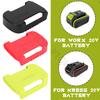 For Kress Worx 5pin 20V Green Battery Holder, Wall Mounted Battery Fixed Storage Holder for Tool Box Power Tool Accessories