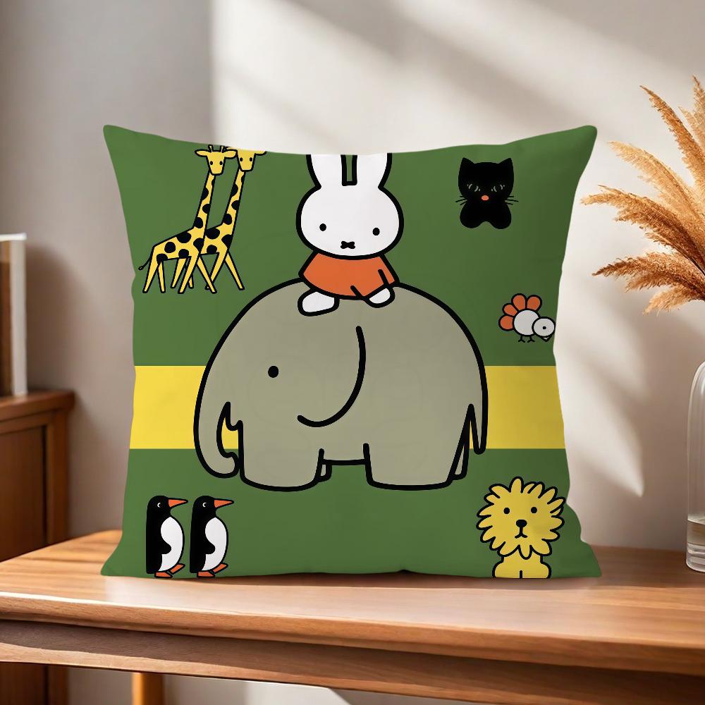 MMiffy cushion cover Pillow Cover Home Sofa living Room Office Coffee Shop Car PillowCover