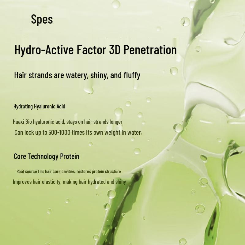 SpesSpes Hyaluronic Acid Essential Oil Shampoo & Body Wash Set