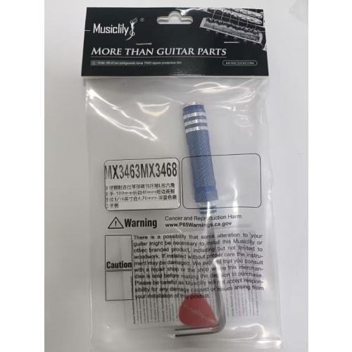 Musiclily Pro 3/16" Truss Rod Wrench, Steel, for Adjusting Guitar and Bass Truss Rods