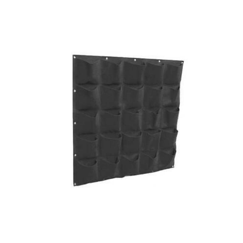 Мешок для выращивания растений, подвесной цветочный горшок, вертикальная зеленая стена, посадка трав для садовой террасы, забора