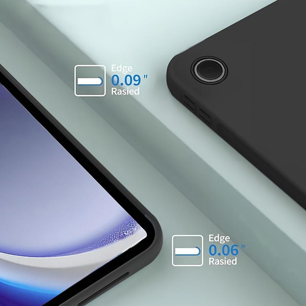 Для Samsung Galaxy Tab A9 8.7 (SM-X110 SM-X115) / A9 Plus 11 (SM-X210 SM-X215) Мягкий силиконовый чехол с магнитной откидной крышкой