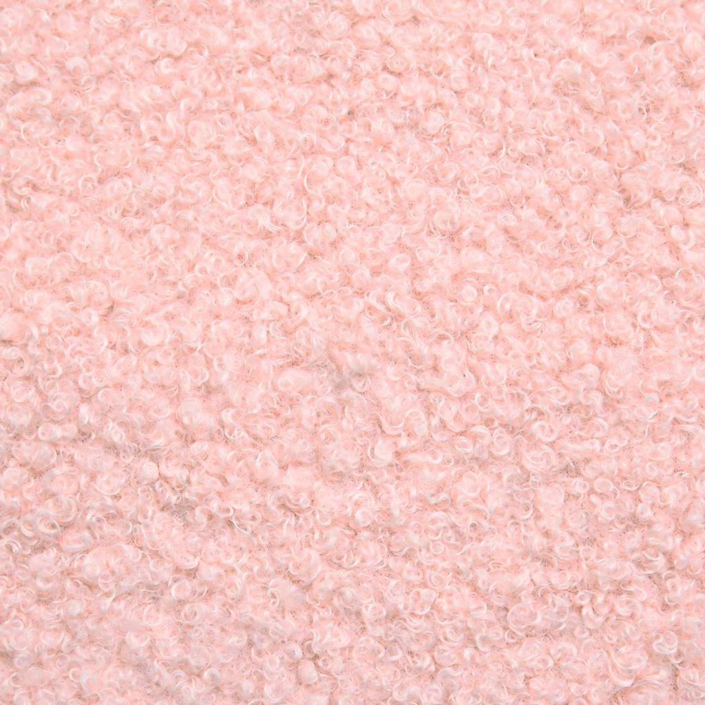 Armchair Pink 62 x 67 x 95.5 cm Sherpa Fabric