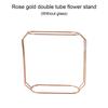 Nordic Creative Vase Home Decor Golden Glass Hydroponic Plant Holder Iron Line Flowers Ornament Garden Decoration Hot