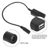 Кабель питания и зарядки 5.5x2.1 мм (мама) на USB Type A, 6V-30V на 5V для динамика
