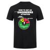 How To Get An Engineers Attention T Shirt Funny Tshirt Top Graphic Cotton Streetwear Short Sleeve Engineering Tee Shirts HJ017