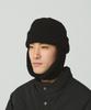 Snow Peak Knit Flight Cap Headwear Cap Hat for Men and Black One AC-25AU027 Women,