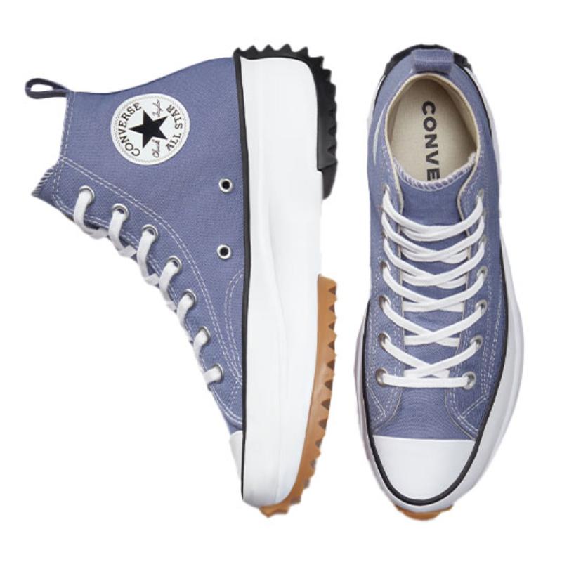 Converse Run Star Hike Модные высокие эспадрильи Унисекс Сиреневый фиолетовый