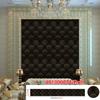 New 40*300cm/Roll Black Phnom Penh 3D Stereo Leather TV Background Wall Stickers Decorative Pictures Rem