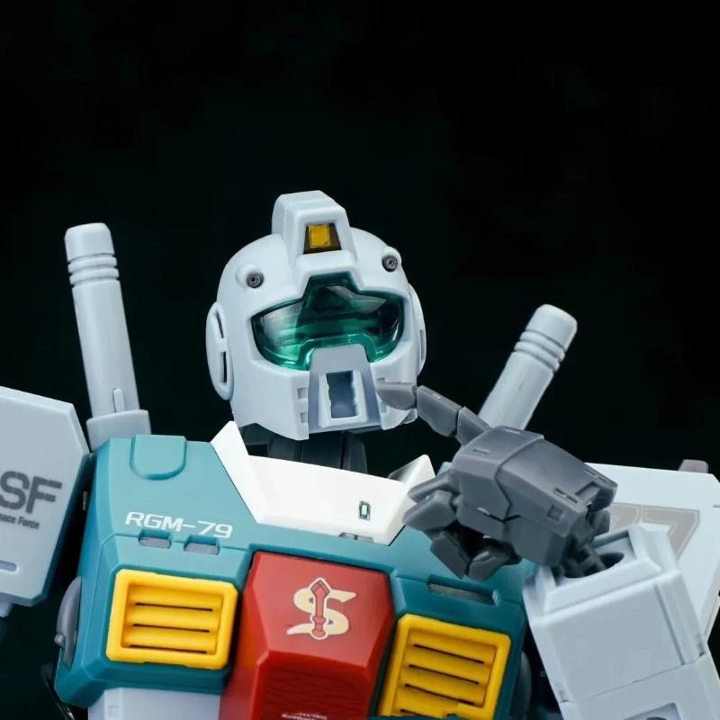 Масштаб 1/72 Мобильный костюм RGM-79 Slugger Jim Набор для сборки Большой масштабный сборный модельный комплект Фигурки Настольное украшение Подарок для мальчика Игрушки