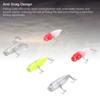 5PCS 6.5cm 9g Fishing Popper Lures Plastic Fishing Lures Lifelike Fishing Bait Set  For Tilapia