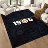 Galatasaray 333 Carpet Design for Game Room Dining Room Living Rooms Playrooms Antislip Carpet Decorate Offices Perfect Gift for Women/Men