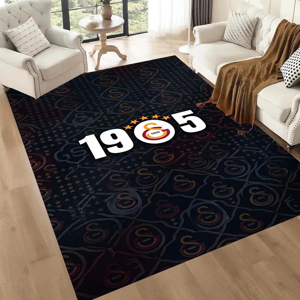 Galatasaray 333 Carpet Design for Game Room Dining Room Living Rooms Playrooms Antislip Carpet Decorate Offices Perfect Gift for Women/Men