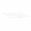 Retractable Awning White 400 x 300 cm Fabric and Aluminum