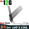 36 Pcs Bicycle Spokes & Nut 12G(2.55mm)108/112/127/136/176/200/202/211/213/225MM Bike 304 Stainless Steel Electric DELT