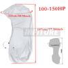 420D 6-225HP Boat Full Outboard Engine Cover Protection Waterproof Sunshade Dust-proof For 6-225HP Motor Grey