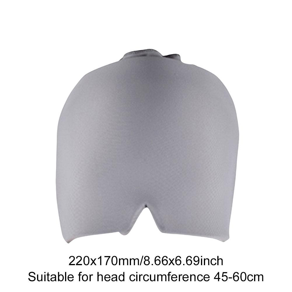 Migraine Relief Hat Ice Head Wrap Flexible Cooling Hat Gel Cold Headache Ice Cap Relief Reusable Headache Relief Hat Migraine