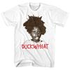 Buckwheat Buckwheat White Adult Tshirt Summer Unisexs And Womens Loose And Breathable Cotton Tshirt