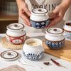 High Temperature Resistant Hand-Painted Ceramic Can 330ml Condiment Container Salt/Sugar