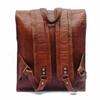 Handmade Backpack Women's Real Leather Vintage Rucksack Shoulder Satchel Bag