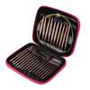 26pcs Circular Needle Interchangeable Rose Gold Color Weaving Crochet with Storage Case for Knitting
