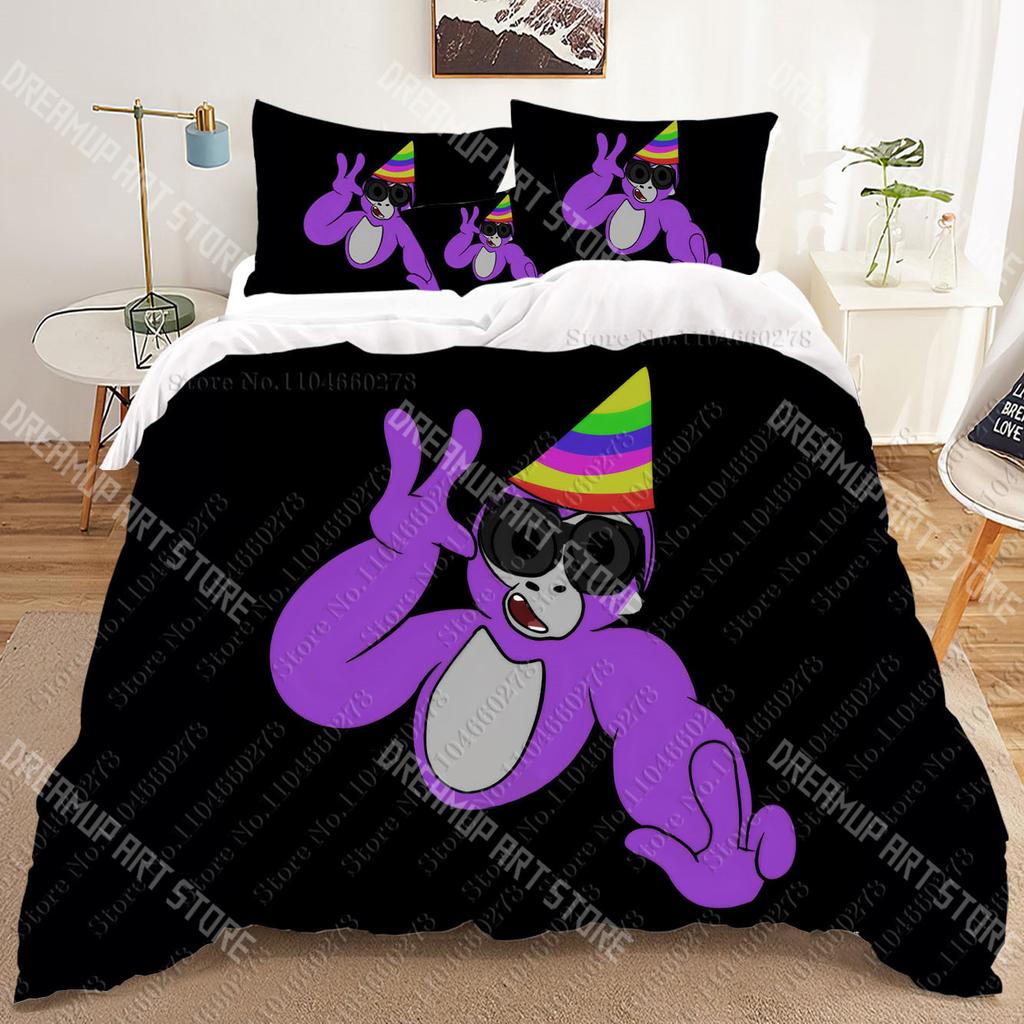 Gorilla Tag 3D Bedding Sets Print Duvet Cover Adults/ Children Bed Comforter Birthday Gift Dropshipping