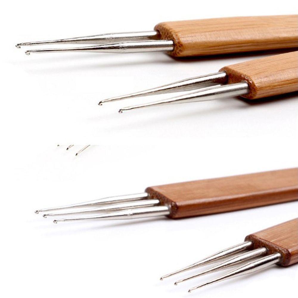 Repair Tool Braider Durable Hair Weave Needle Crochet Hook Wig Crochet Needles Dreadlock Crochet