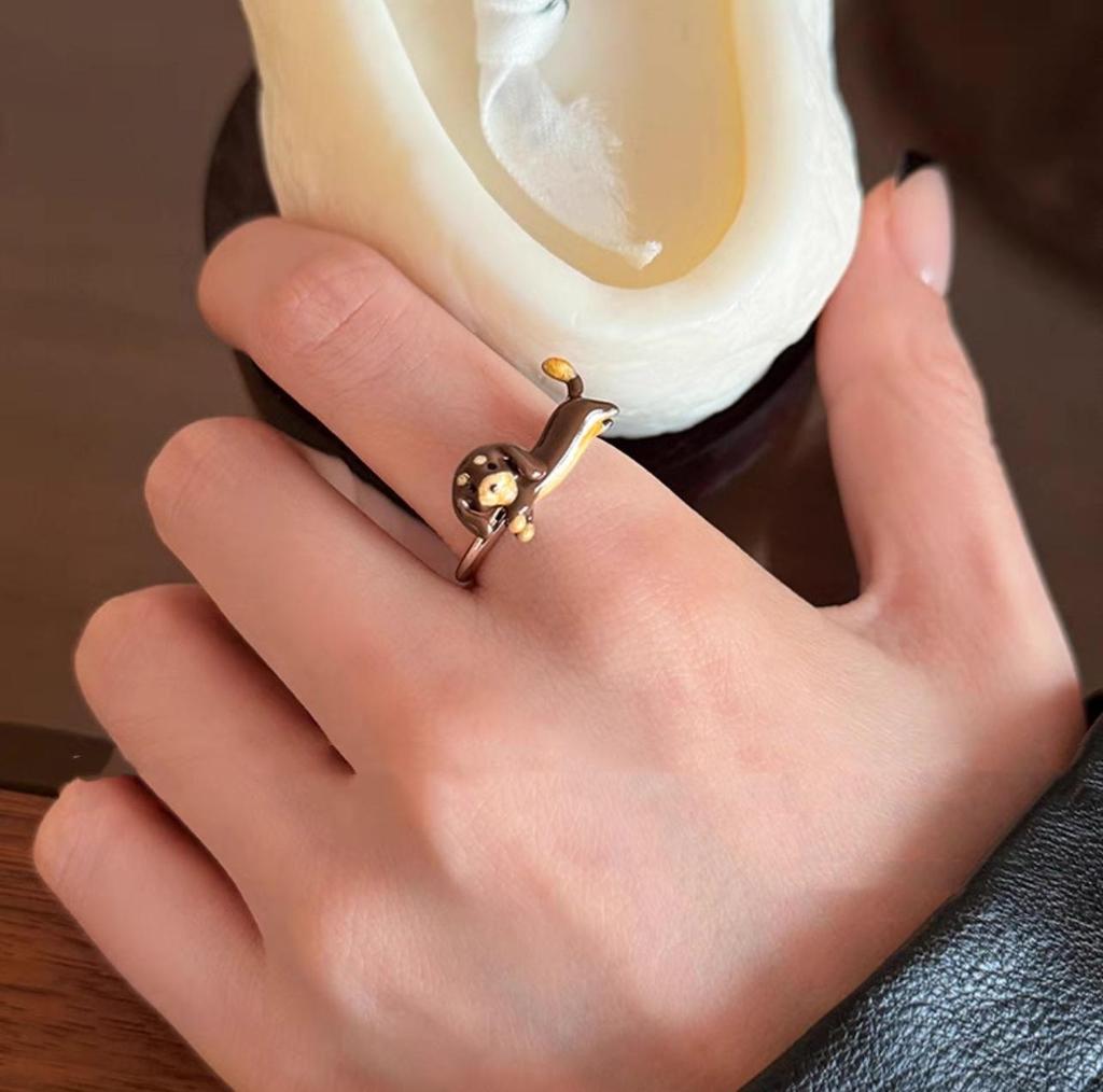 Очаровательные серьги в виде таксы для женщин: Уникальный, веселый и модный дизайн