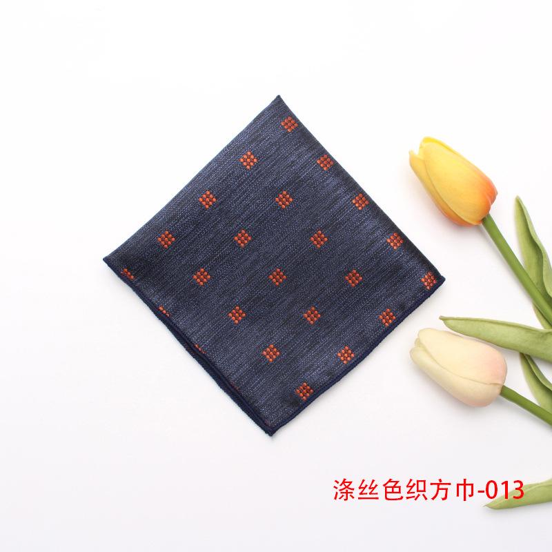 Rael Men'S Wedding Polyester Square Scarf Suit Handkerchief Pocket Towel Suit Square Scarf Multi-Color Chest Towel
