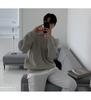 Men's Retro Korean Half-Zip Lapel Sweater - Loose Fit, Autumn/Winter Style Casual Trend