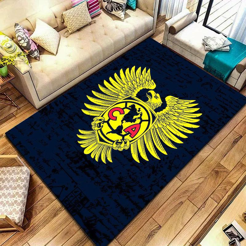 Club America Carpet Rug for Living Room Bedroom Home Sofa Decoration,Kids play Non-slip Floor Mat
