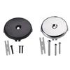 1 комплект Одноотверстие Слив для ванны Панель перелива с 3 винтами Панель перелива слива Аксессуары для ванны
