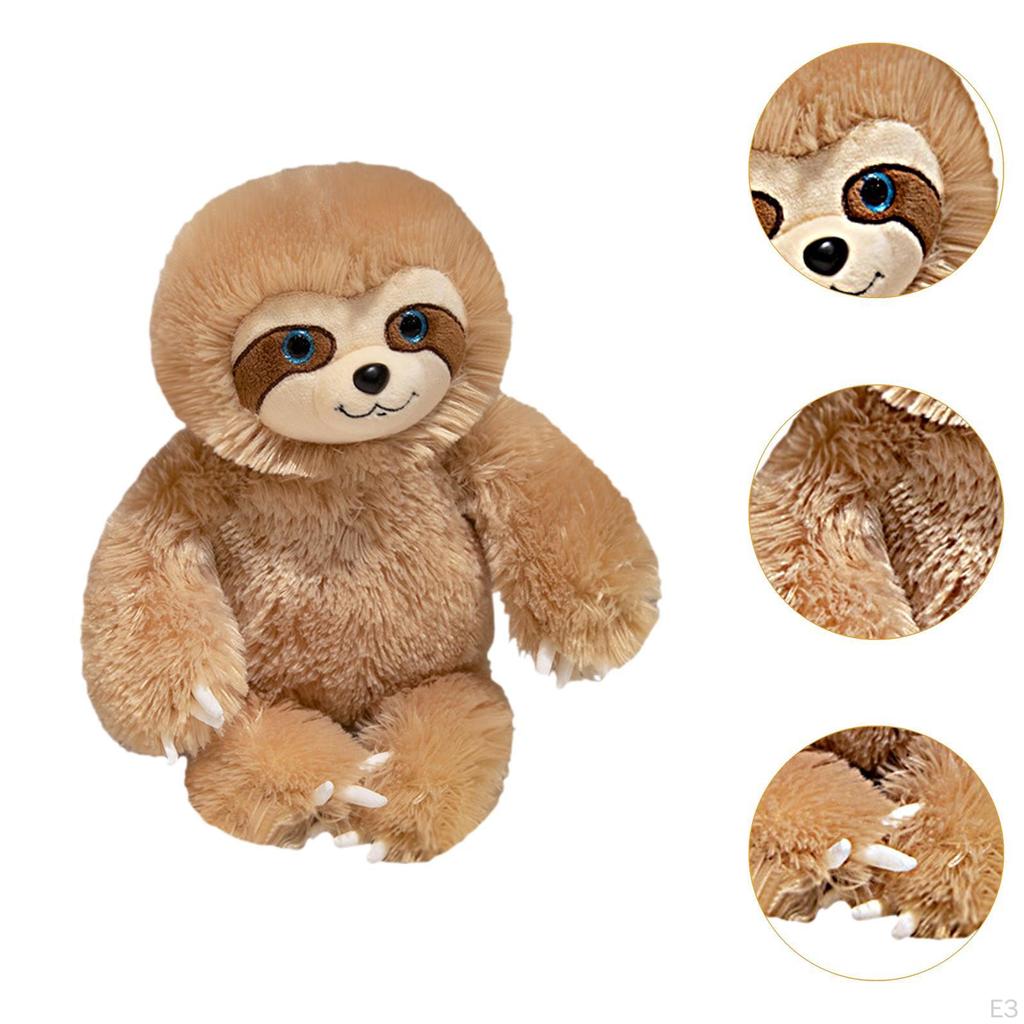 Adorable Sloth Toy Children Birthday Gift Cushion Soft Lovely for Girls Plush Huggable