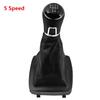 For Volkswagen VW Polo 9N 9N2 GTI 2002-2009 Gear Shift Knob Lever Shifter Gaiter Boot Cover Collar