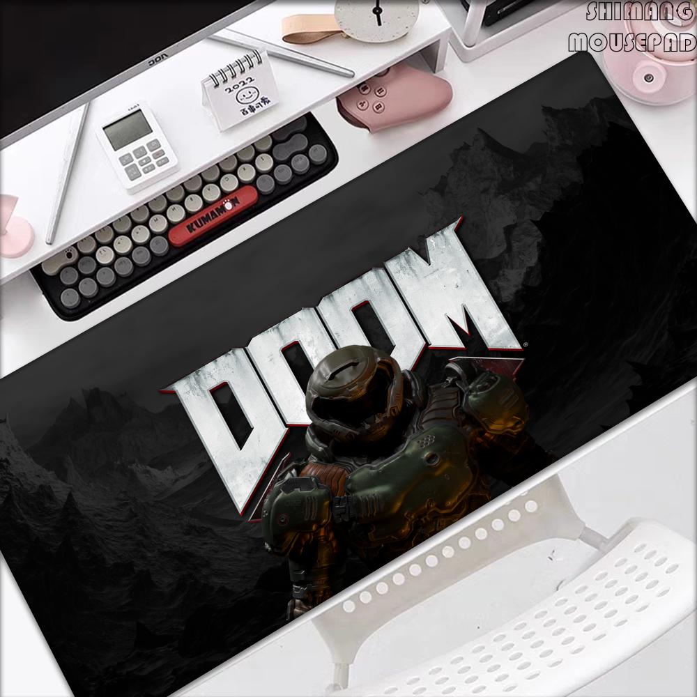 Горячая Игра DDOOM EEternal Коврик для Мыши Игровые Аксессуары Большой Коврик для Мыши Геймерский Ковер XXL Столешница для ПК xMM Коврик для Мыши Ковер