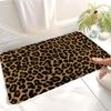 Leopard Print Bathroom Mat Kids Room Bedroom Decoration Balcony Anti-Slip Doormat Living Room Bedside Area Rugs