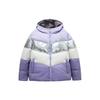 Down Vest Hooded Long Sleeve Warm Short Windproof Down Jacket Kids Outerwear Lilac-Purple NY2032191GS-007