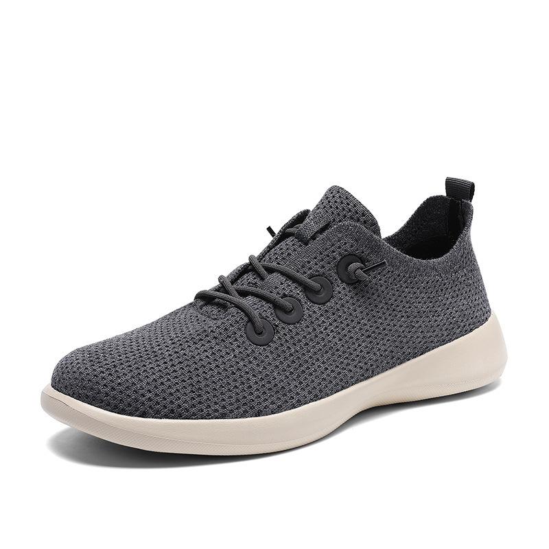 Large size shoes new couple running shoes outdoor breathable mesh soft-soled sports walking shoes