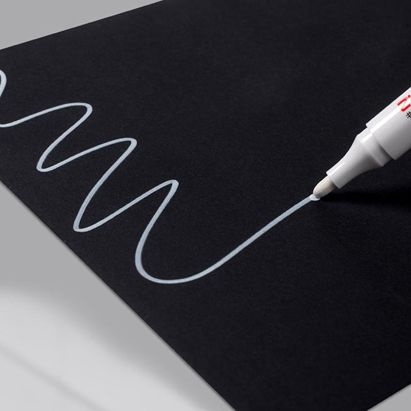 Oily Waterproof White Marker Pen Graffiti Pens Permanent Gel Environmental Pen