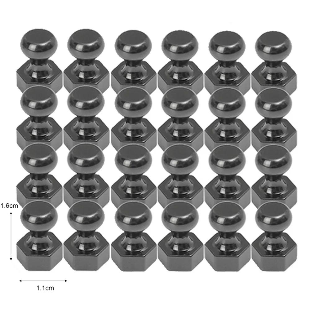 Магнитные гвоздики Неодимовые булавки Многофункциональные сильные магнитные крючки Бытовые шестигранные крючки Офисная доска Организация Поставка