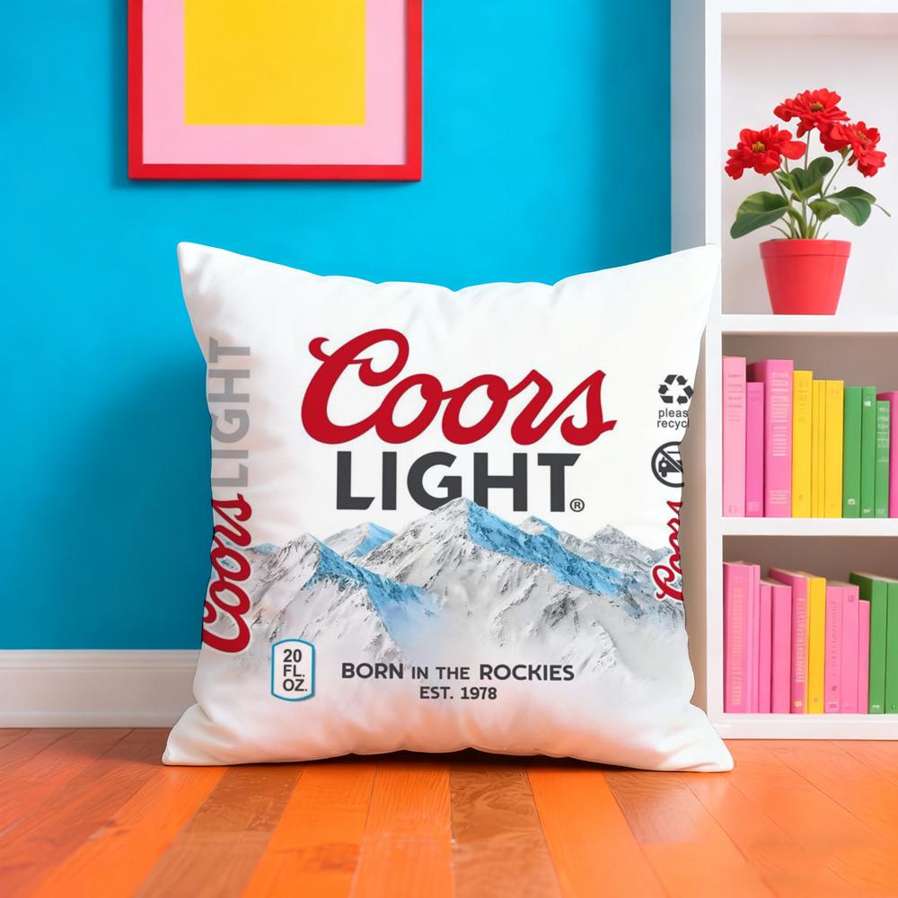 Классическая наволочка C-Coors Плюшевая ткань Мягкая Двусторонняя Печатная Диванная Теплая Зимняя Домашний Подарок Наволочка