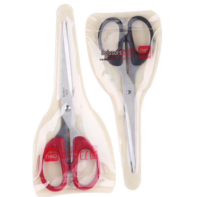 Deli Канцелярские ножницы 180 мм (2-Pack)