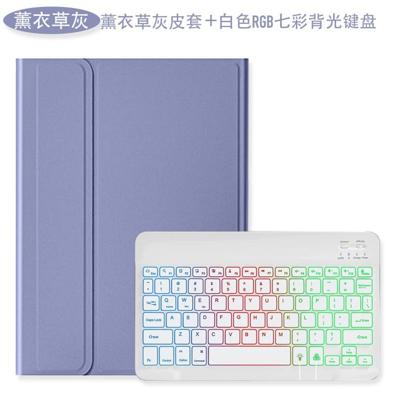 IPad Air 5 Keyboard Case With 3-Color Backlit Keys Stand Function Pen Slot 10th Gen Bluetooth Cover